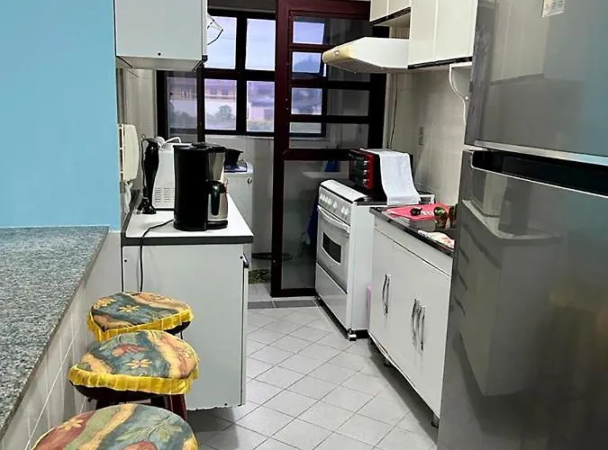 Ap beira-mar com wi-fi e garagem